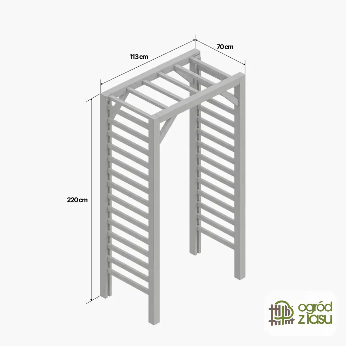Pergola Zielony Przesmyk220х113х70