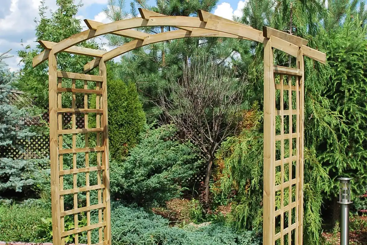 pergola drewniana